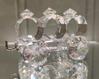 Swarovski クリスタル列車セット スワロフスキークリスタルトレインセット - 新品同様 - Etsy 日本