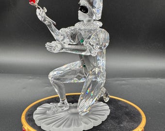 スワロフスキー マスカレード ハーレクイン クリスタル フィギュア