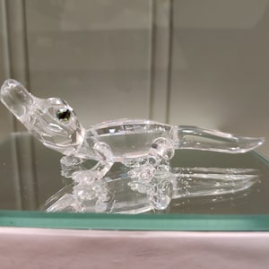 Swarovski Crystal Alligator Figurine - Michael Stamey Design - BOXED