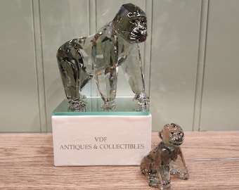 Swarovski Crystal Gorilla Family: 2009 Annual Edition, Black