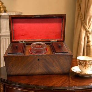Antique tea caddy - Etsy 日本