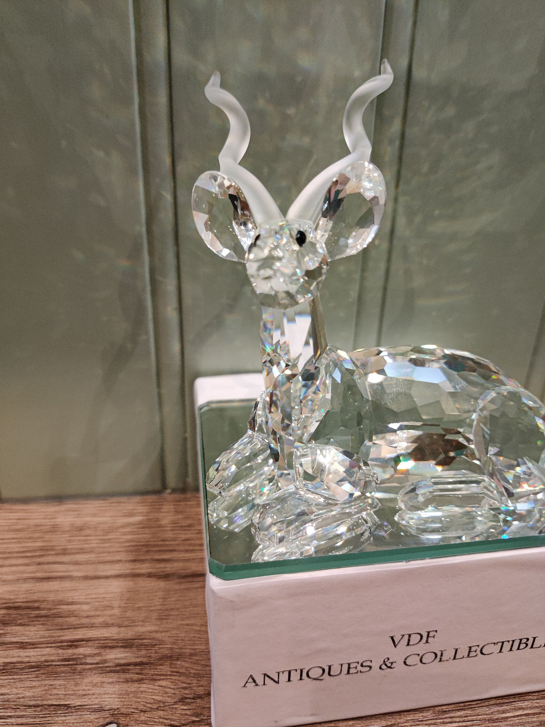Swarovski Kudu Figurine: 1994 Annual Edition, Inspiration Africa