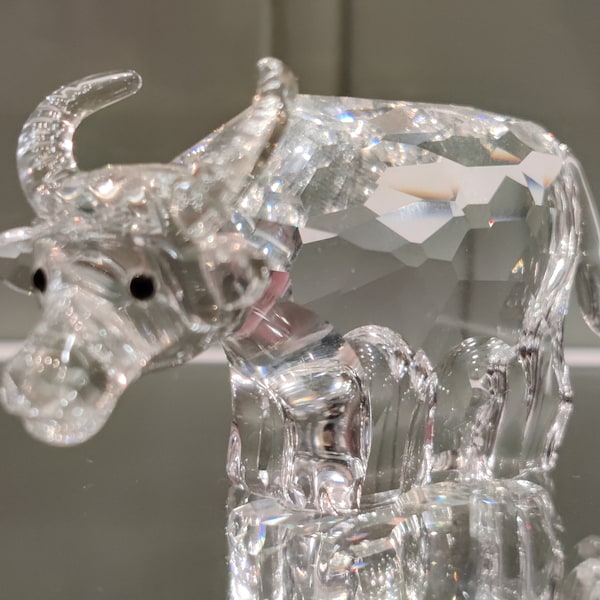 Buffle du zodiaque Swarovski - figurine en cristal - animal - figurine en cristal swarovski