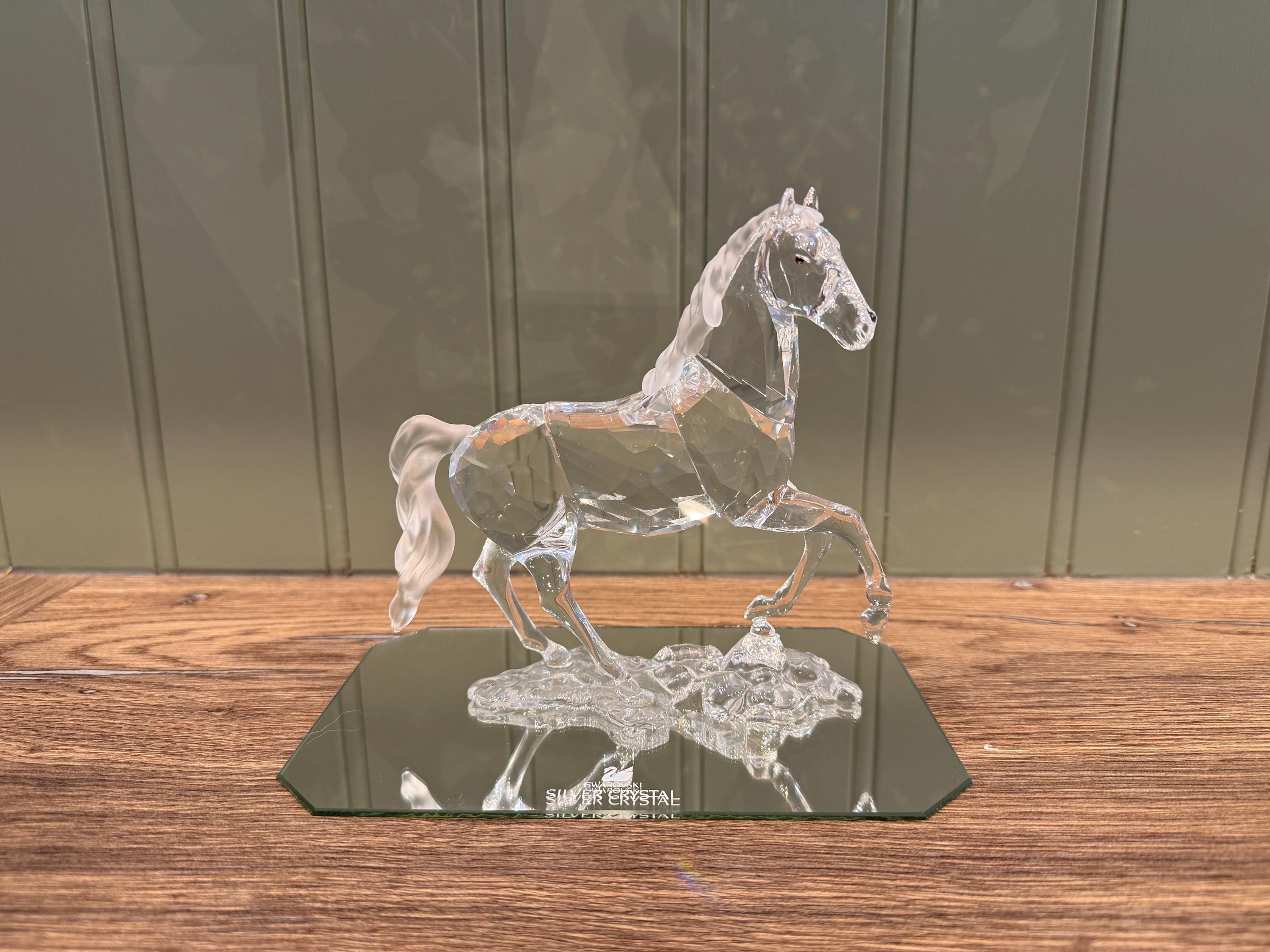 Swarovski Crystal Figurine - Swarovski Stallion - Swarovski
