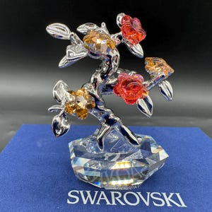 Swarovski Crystal Figurine Flowers in Pot - Etsy