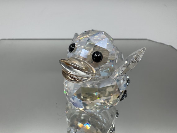 スワロフスキークリスタルエンジェルダックフィギュア – 箱入り