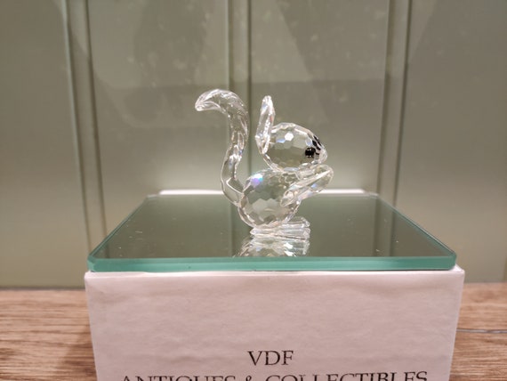 Swarovski Crystal Squirrel Figurine With Nut - Boxed - Etsy Canada