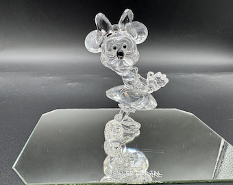 Figura de Minnie Mouse de Swarovski Disney - Colección Crystal Disney - REPARADA