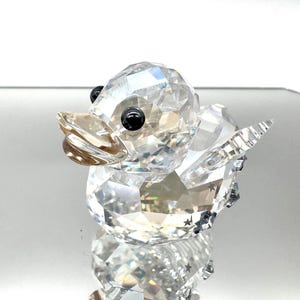 Swarovski Happy Duck Angel Duck - Figurka kryształowa Swarovski - Kryształ Swarovski - Figurka kryształowa - W pudełku