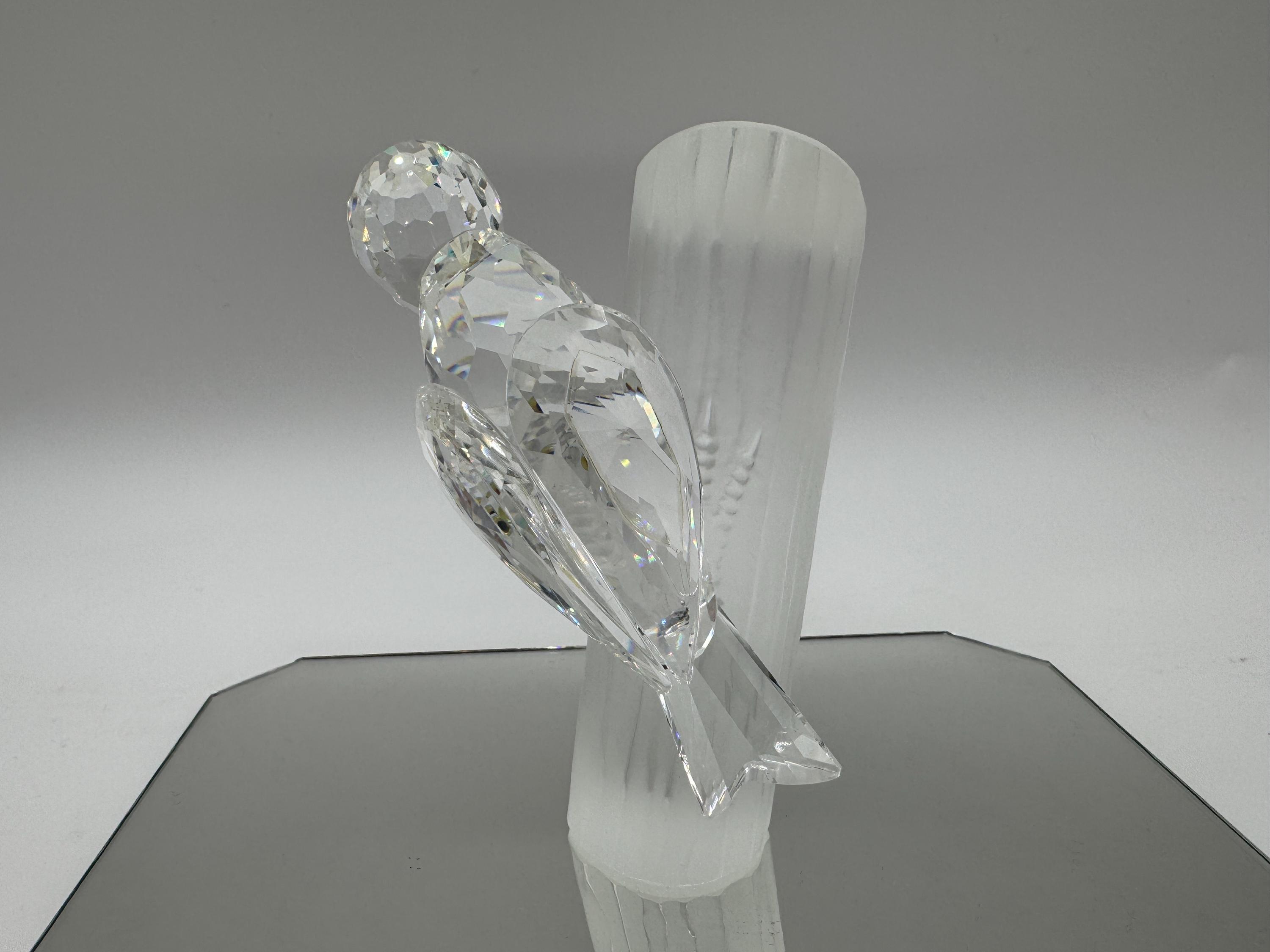 スワロフスキー Woodpeckers フィギュリン キツツキ 957562 Swarovski Figurine Crystal Paradise Woodpeckers Black Diamond