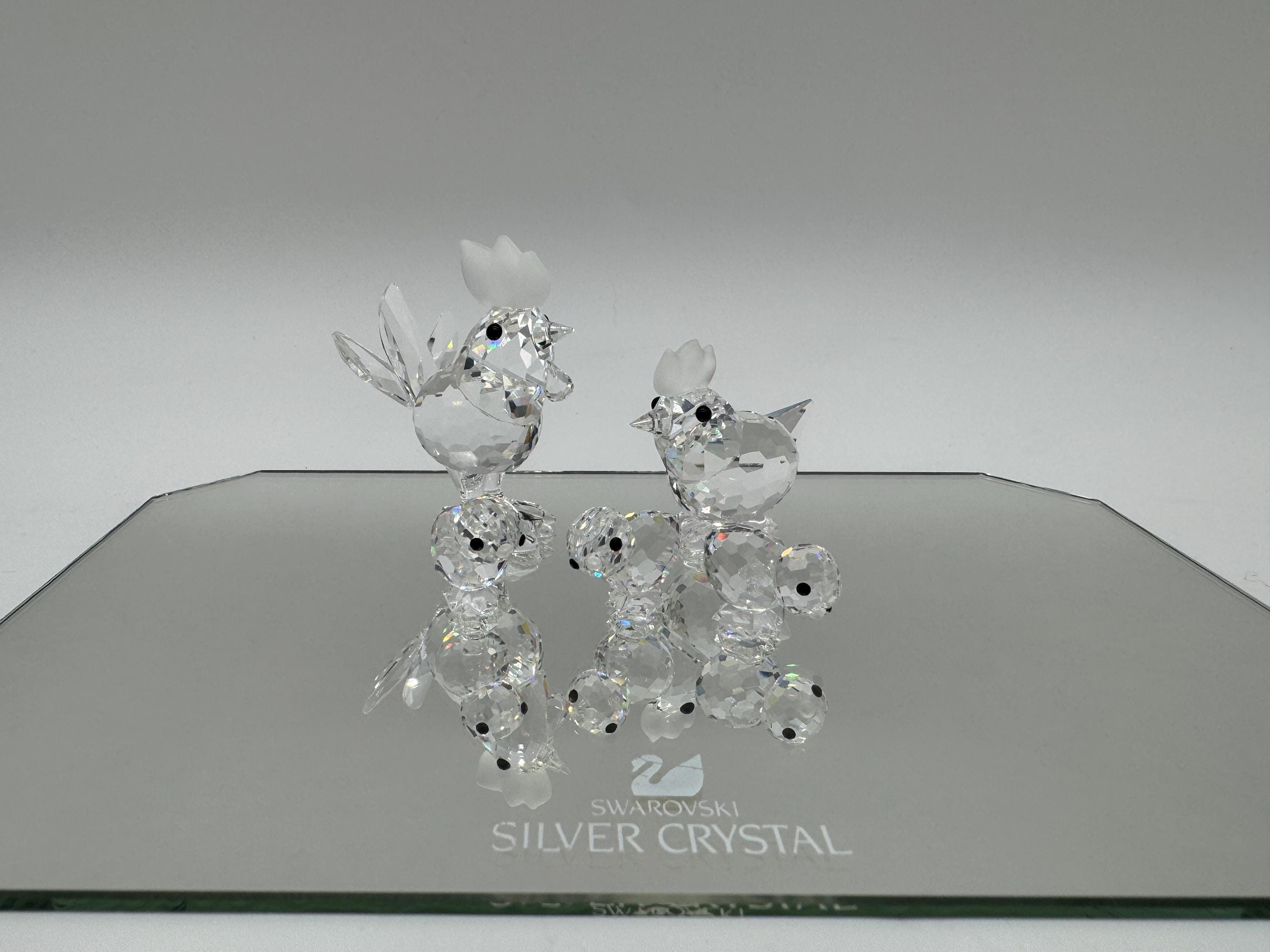 Swarovski Chicken Family - Kip - Haan - Kuikens - 5 Delige Set