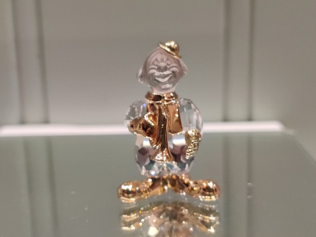 RARE Swarovski Crystal Figurine Swarovski Memories Clown Etsy