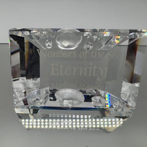 Swarovski Swarovski plaquette eternity - Michael Stamey - Kristal - plaque - paperweight - Swarovski kristal