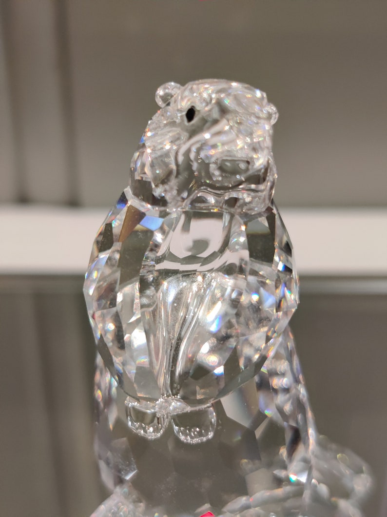 Figurine en cristal Swarovski marmotte Swarovski marmotte animal mignon figurine animal en cristal cristal Swarovski BOXED image 9