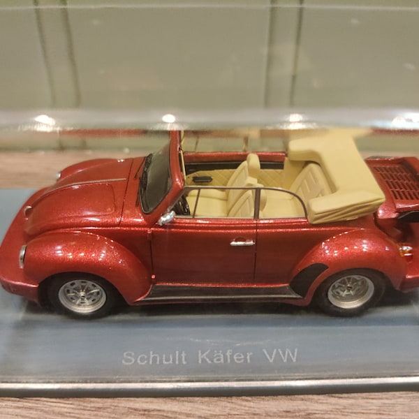 RARE NEO Schult Käfer VW 1:43 - Miniatur Auto Sammlerstück