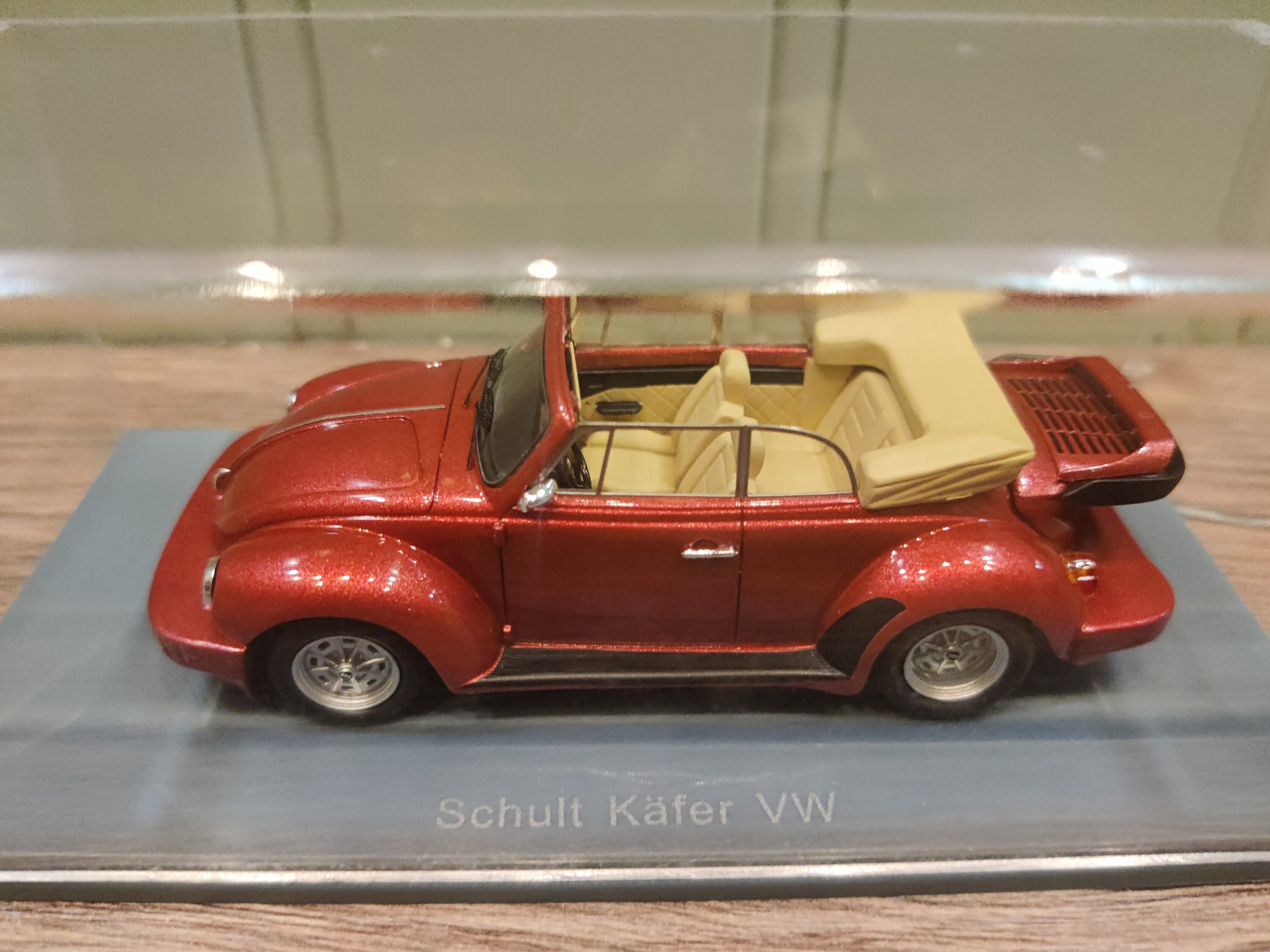 Minichamps 1:43 VW 1200 Käfer Feuerwehr Dortmund red 431051290 model