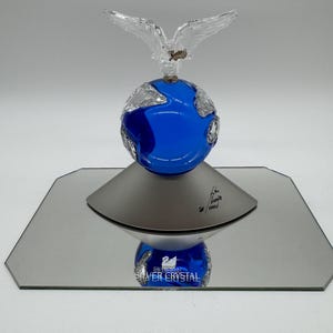 Swarovski Planet 2000 クリスタル地球儀ミレニアム Swarovski 2000 Millennium Edition Crystal Planet New in Box