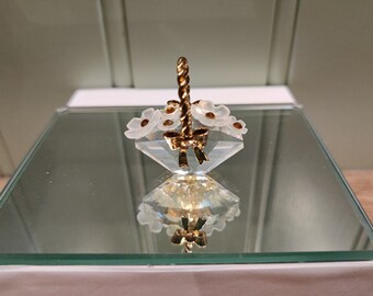 Swarovski Crystal Figurine - Swarovski Memories Flower Basket
