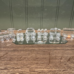 Swarovski Crystal Train Figurine Set (6 Piece) - Damaged
