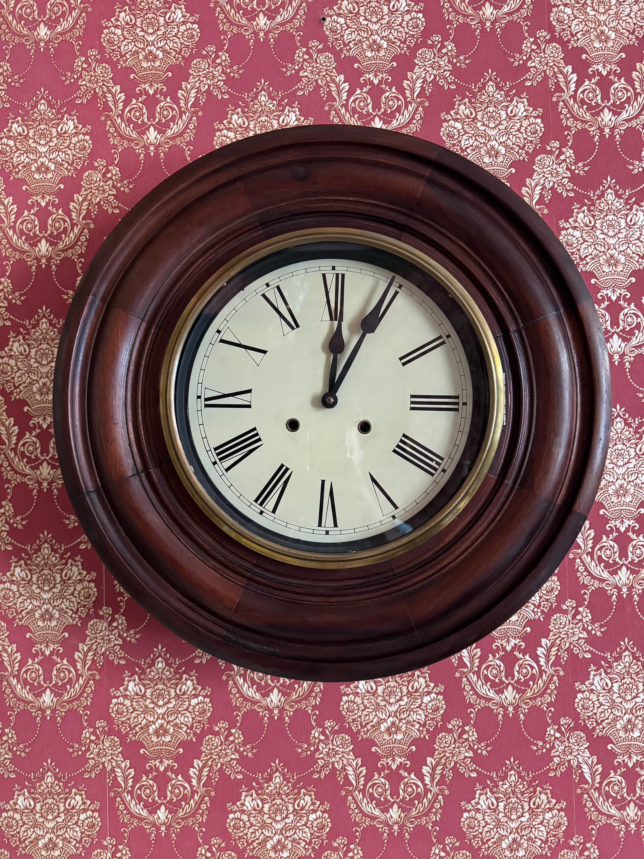 Horloge provençale jaune et carrée, style provençal, silencieuse, 29,90