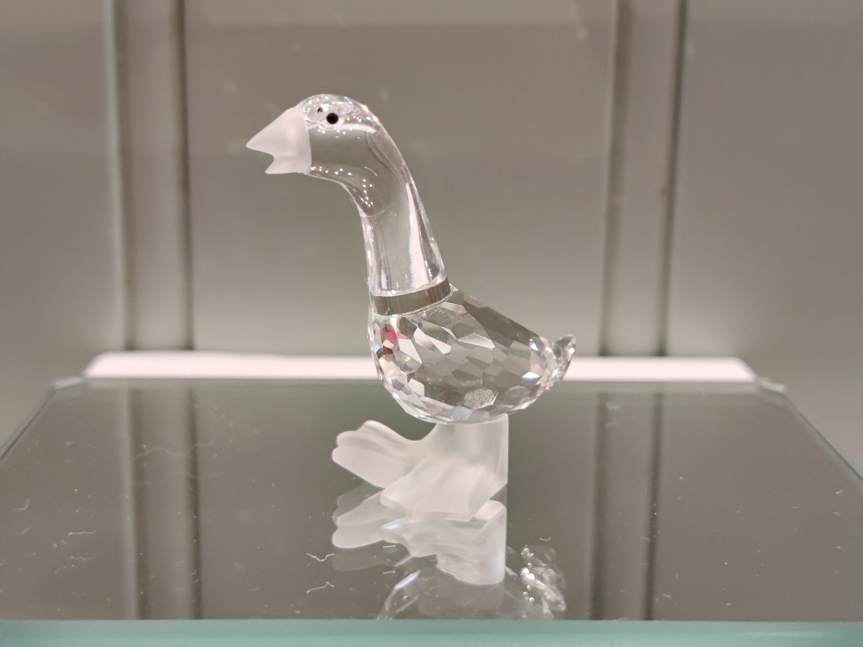 1999年 廃盤品 オーストリア製◆スワロフスキー『鳥 Tom Gosling』 Retired Swarovski Crystal Gosling 