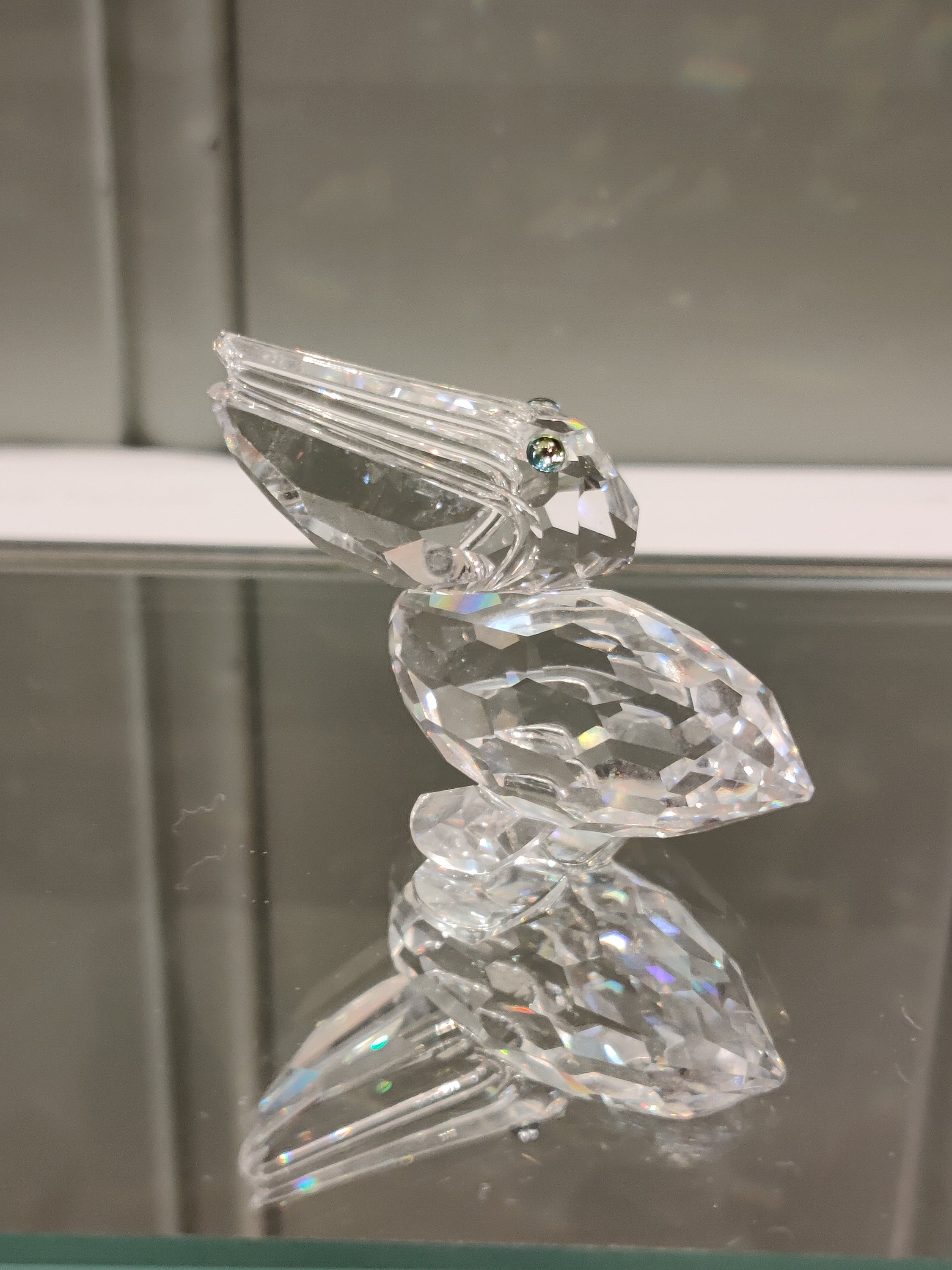 Swarovski Pelican - Swarovski Crystal Figurine - BOXED - Etsy