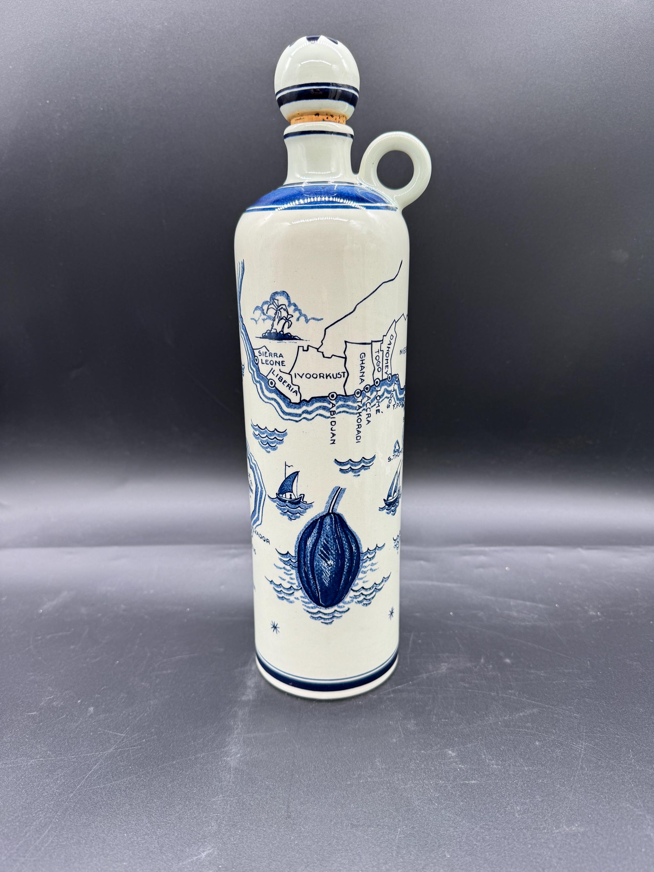 Hand-painted Delft Blue Jenever Bottles – W.F. Westermann & Co ...