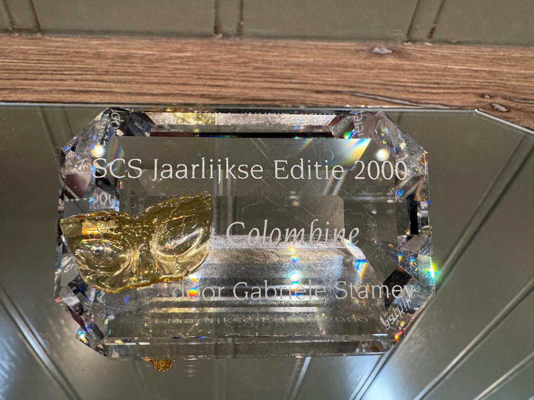 スワロフスキー コロンビーヌ プレート - SCS - Jaaruitgave 2000