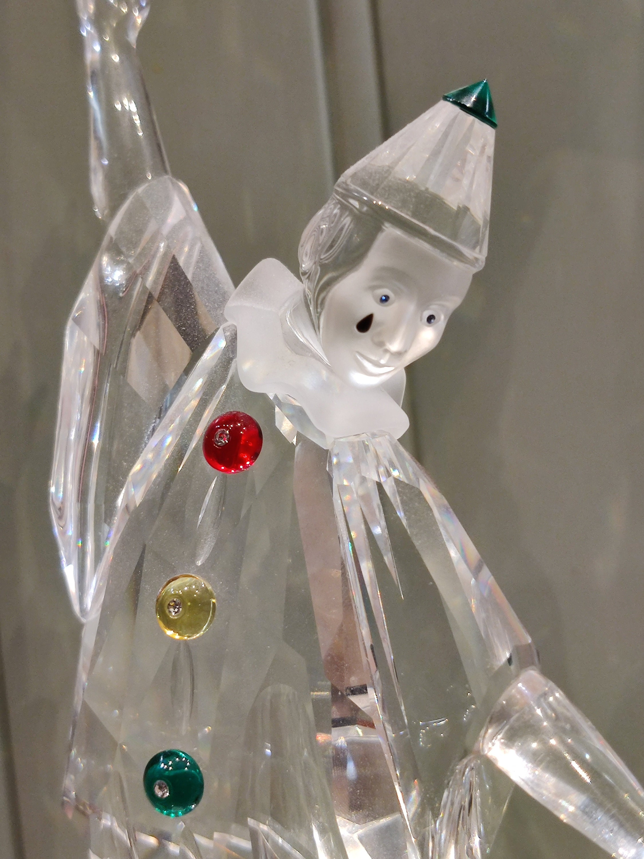 1999年限定 SWAROVSKI スワロフスキー　マスカレード　ピエロ Swarovski Pierrot 1999 by Swarovski Crystal