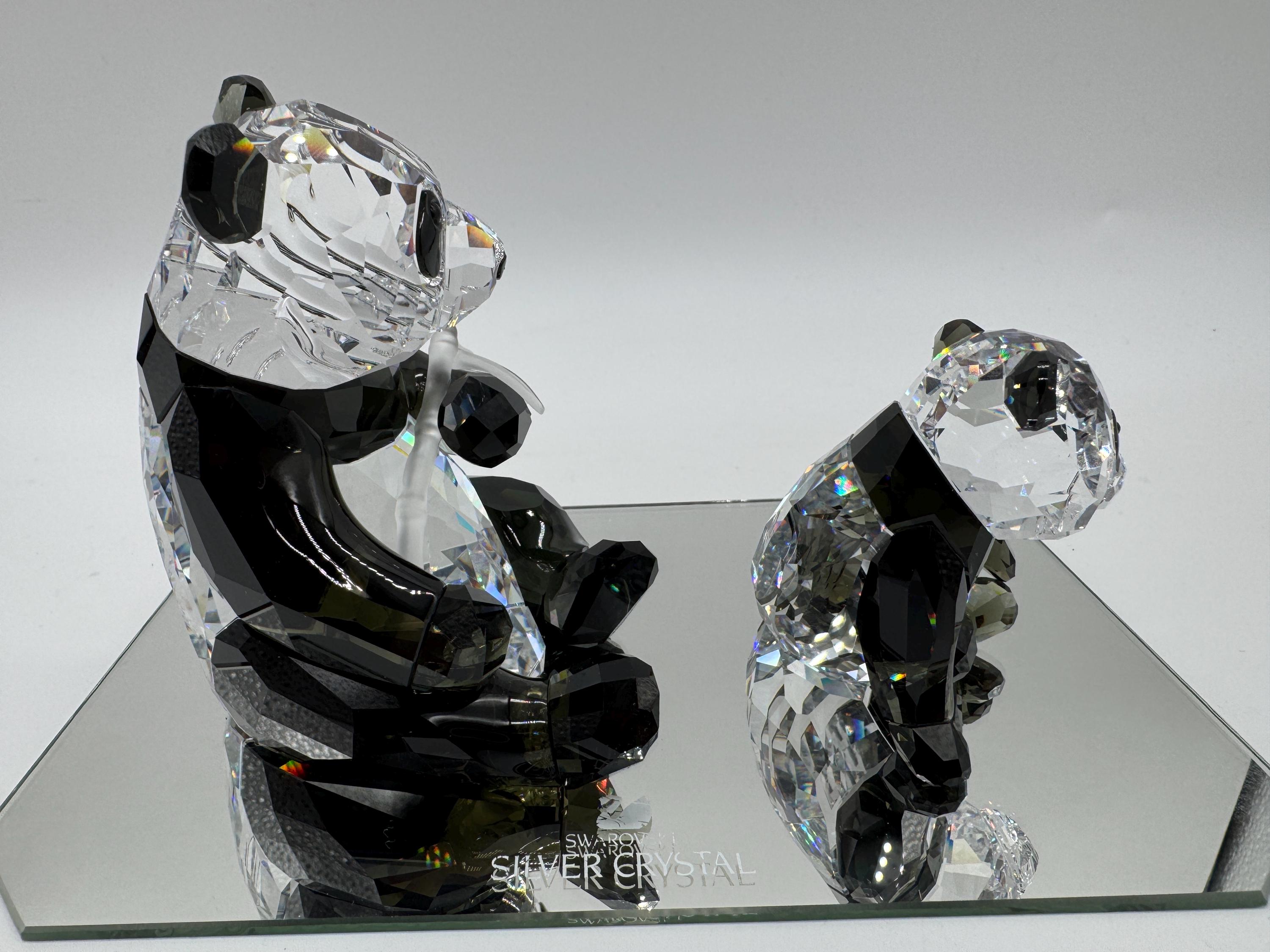swarovski ベビーパンダ廃盤　新品 スワロフスキー置物・アクセサリー専門店 ☆プラネタリウム☆