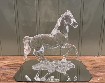 SWAROVSKI 馬 クリスタル Swarovski 馬のクリスタルフィギュア スワロフスキーの