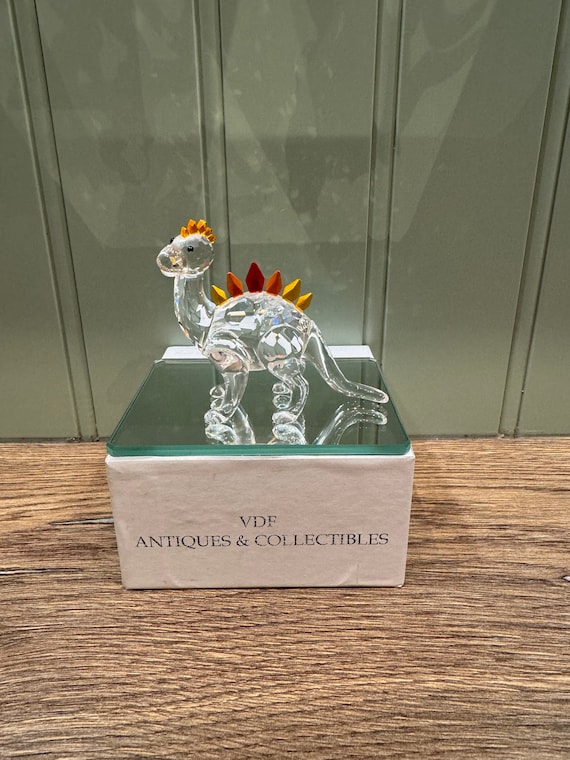 Swarovski Dino Figurine – Crystal Dinosaur With Box - Etsy