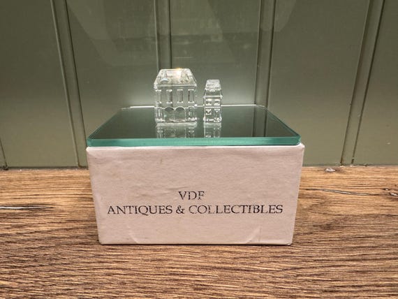 Swarovski Crystal Houses Figurine Set: Crystal Cities Series - Etsy