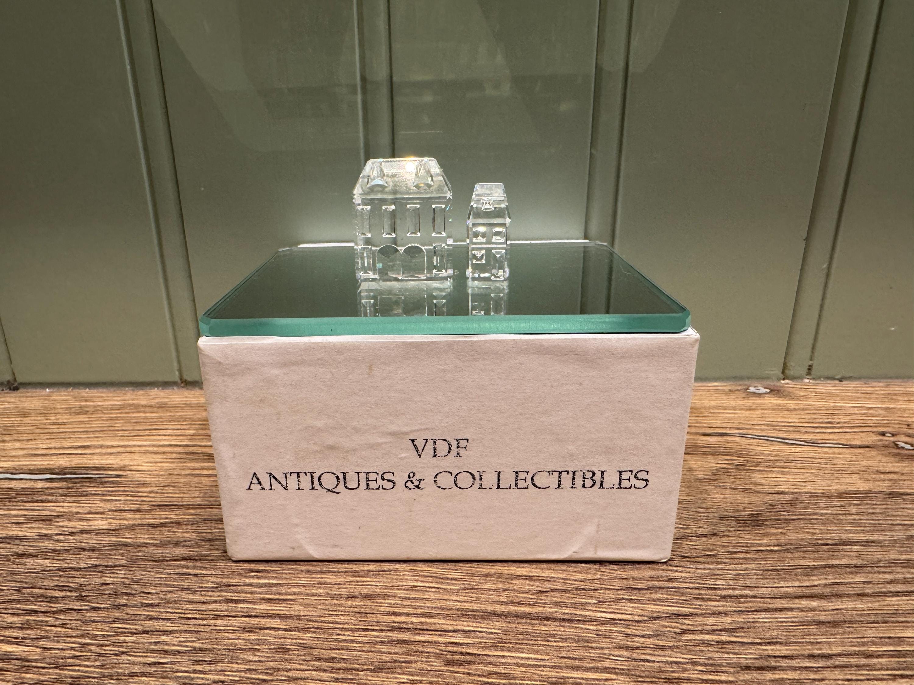 Swarovski Crystal Houses Figurine Set: Crystal Cities Series - Etsy