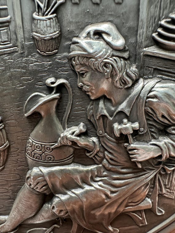 SKS Pewter Limited Edition Collectors' Plate 