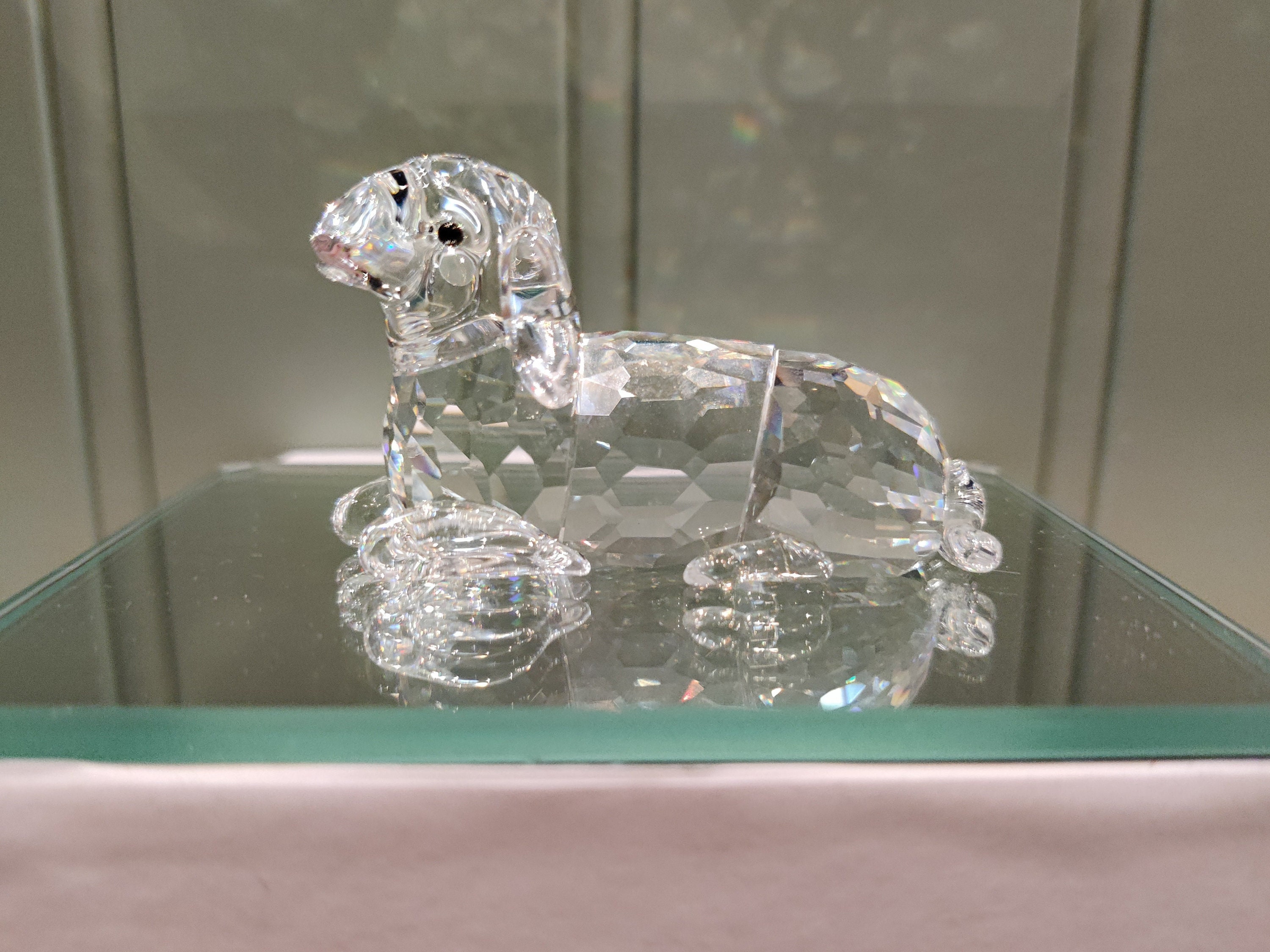 廃盤となったスワロフスキークリスタルの母羊の置物 - 箱入り - Etsy 日本