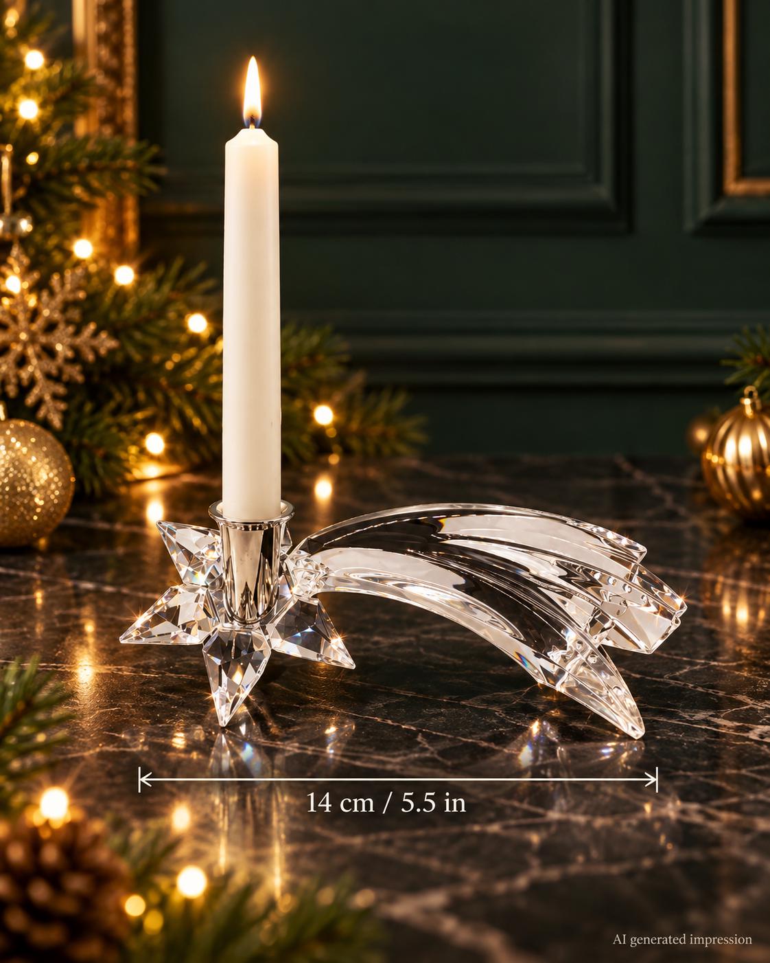 Swarovski Crystal Star Candle Holder - Etsy