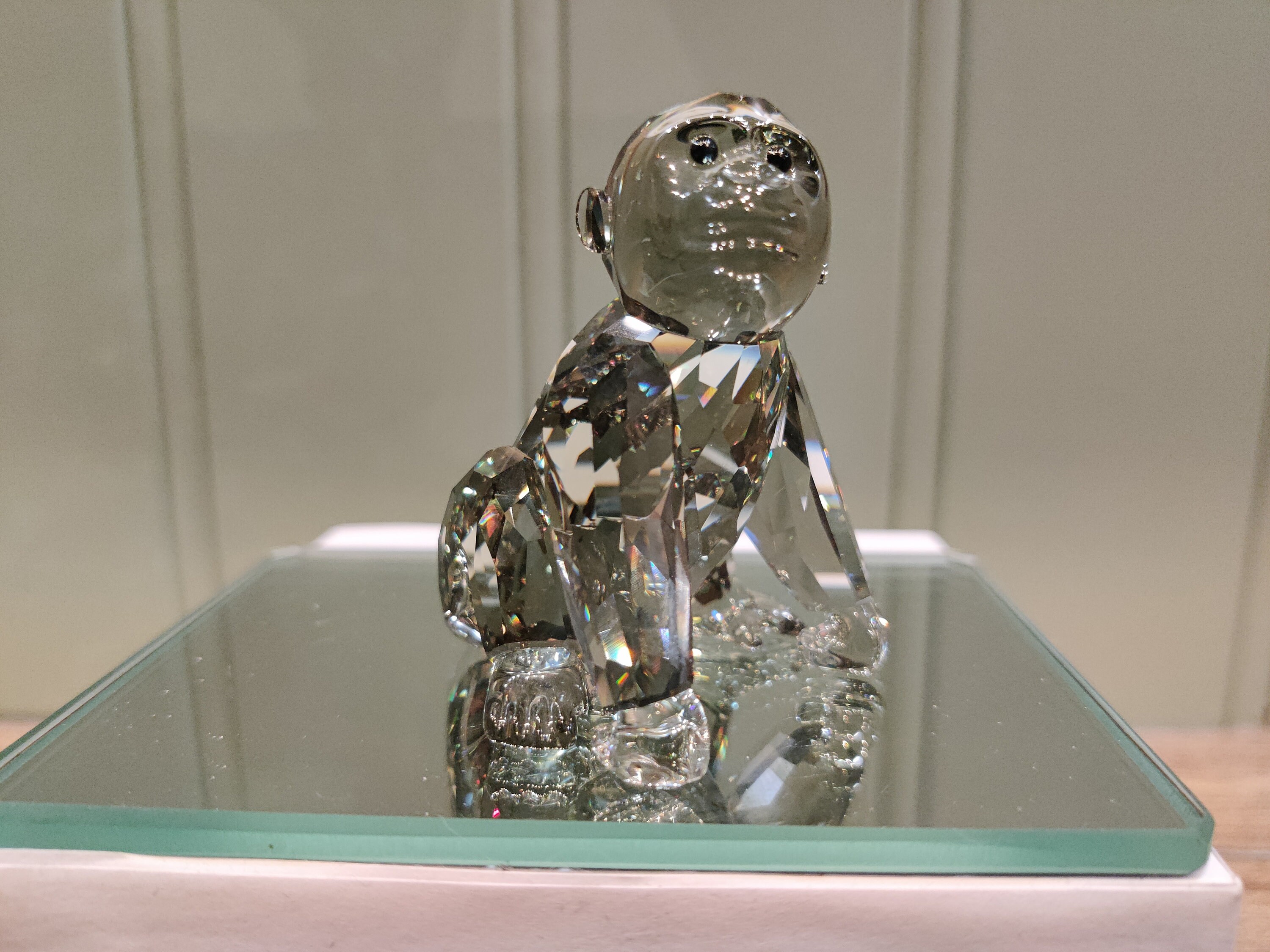 Swarovski Gorilla's Annual Edition - Set - Mother + Baby - Crystal