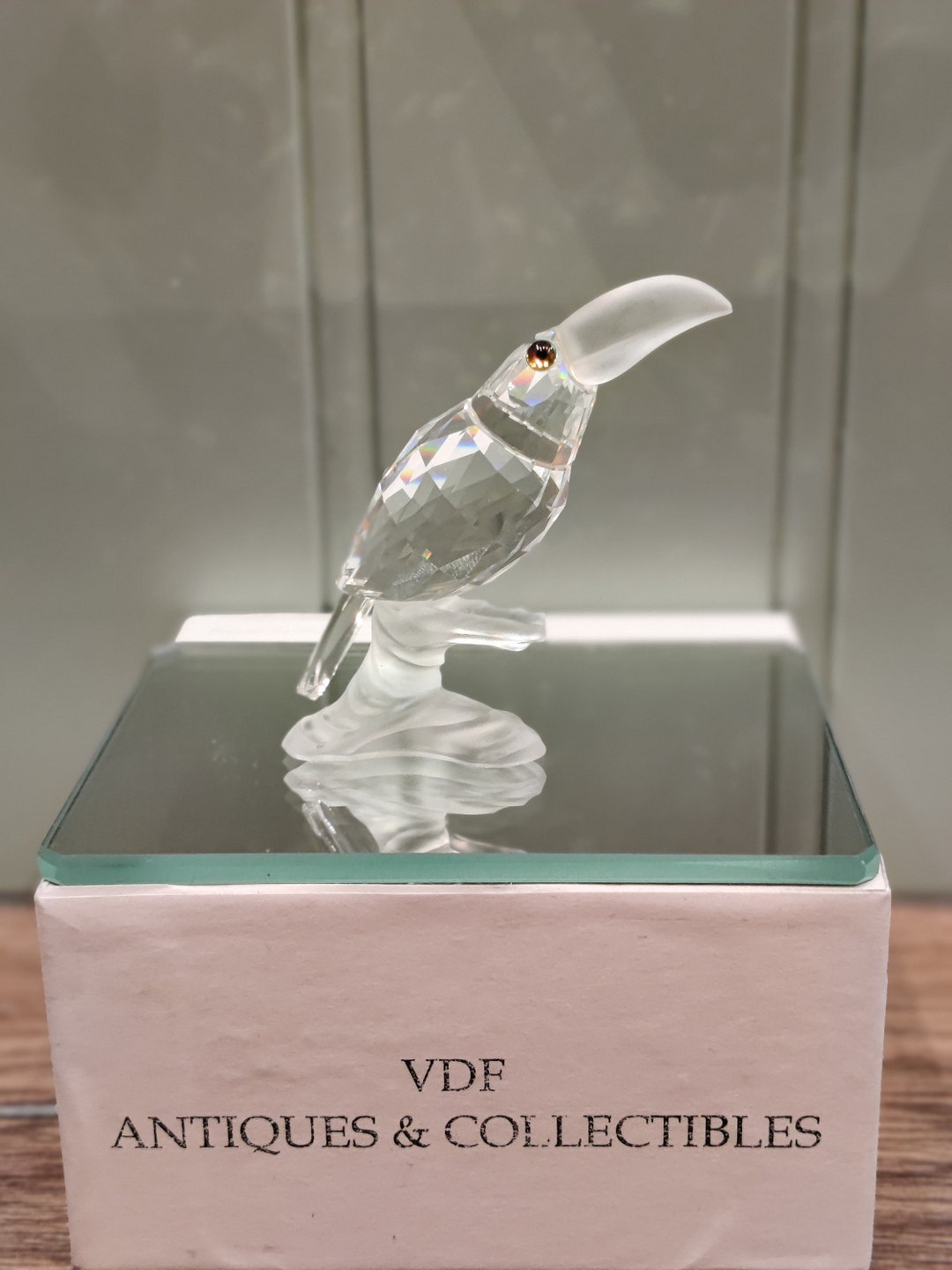 Swarovski Crystal Toucan Figurine - 'in the Trees' Collection - Etsy