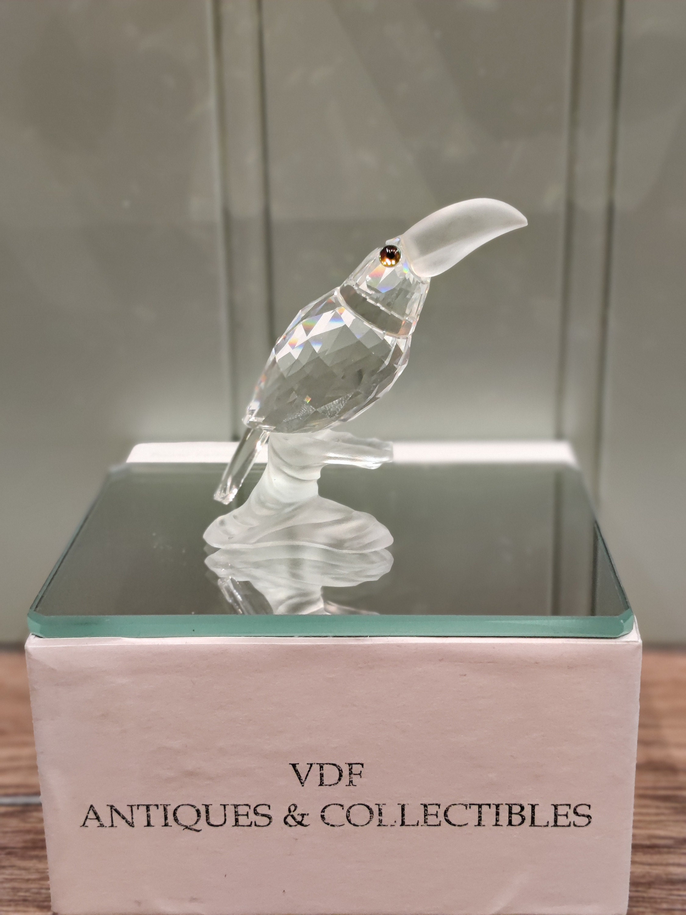 Swarovski Crystal Toucan Figurine - 'in the Trees' Collection - Etsy