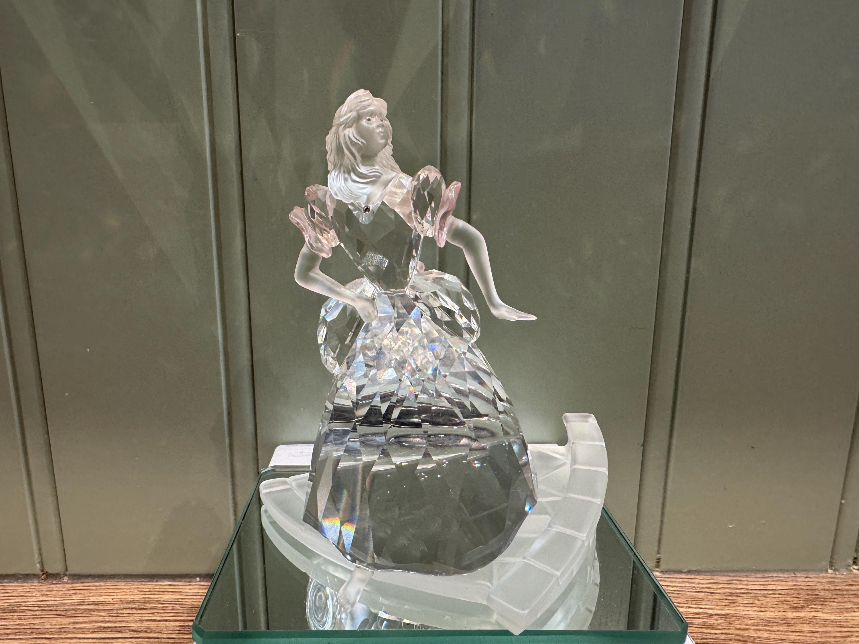 スワロフスキー 置物　シンデレラ SWAROVSKI（スワロフスキー） ディズニー シンデレラ ガラスの靴