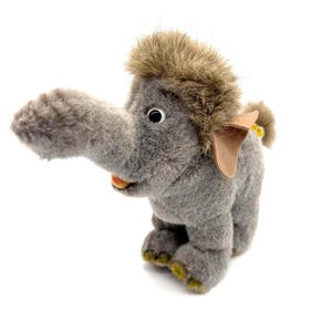 Vintage Steiff Woolly Mammoth – Model 0382/22 – Plush Toy – Made in Germany - Vintage Steiff animals - Plush animals