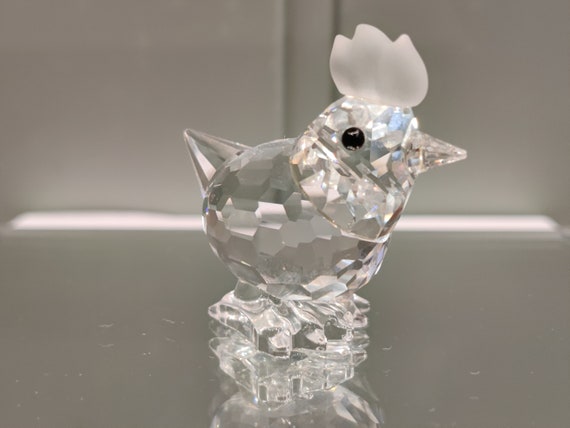 Swarovski Crystal Hen Figurine: Barnyard Friends Series - BOXED - Etsy