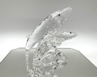 Swarovski Whales - SCS - Jaaruitgave 1992 - Swarovski crystal figurine - year edition - annual piece
