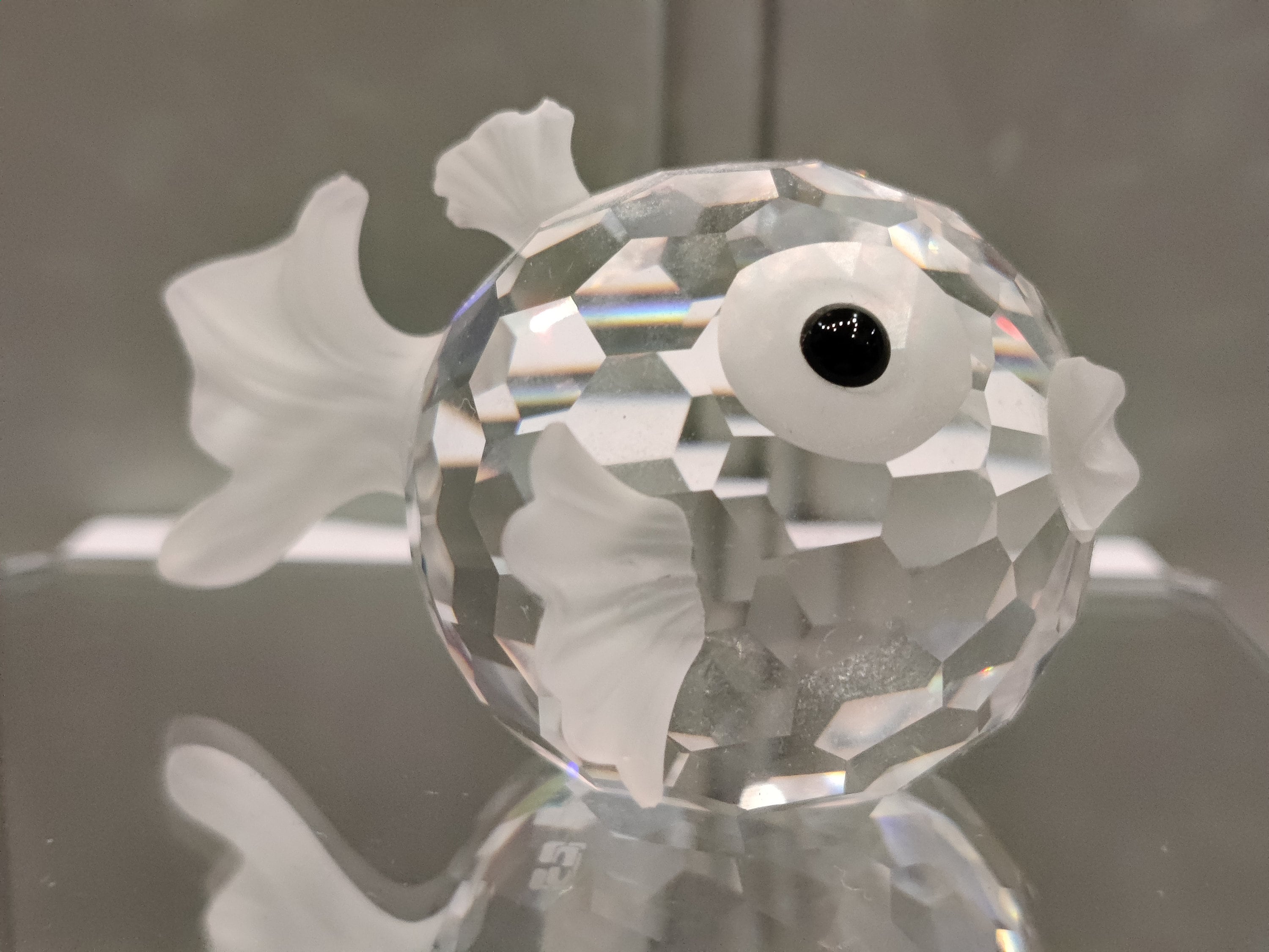 Swarovski crystal figurines fish - Etsy 日本