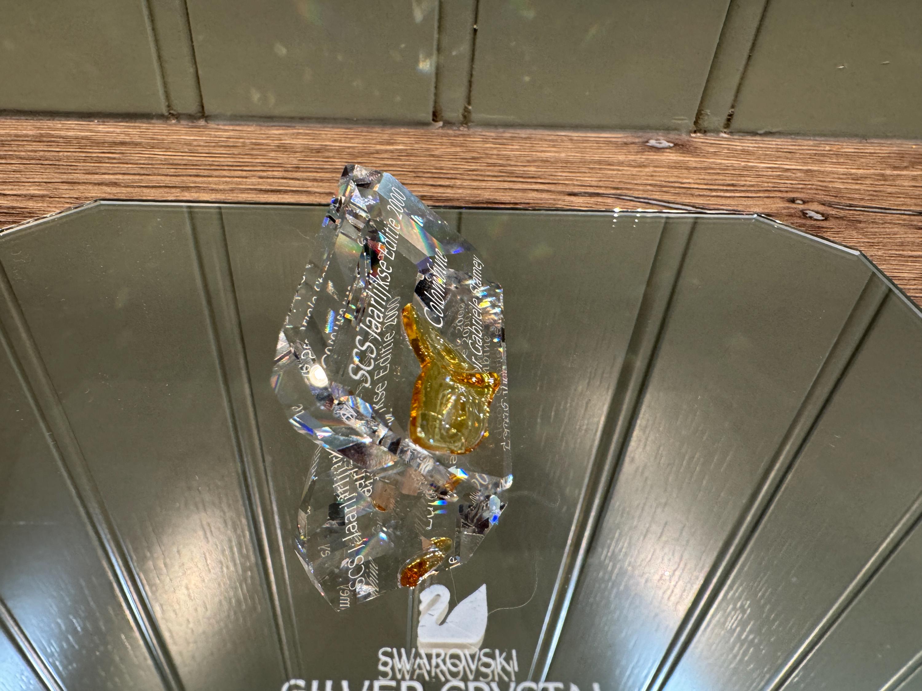 スワロフスキーのマスカレードとプレート スワロフスキーのマスカレードとプレート