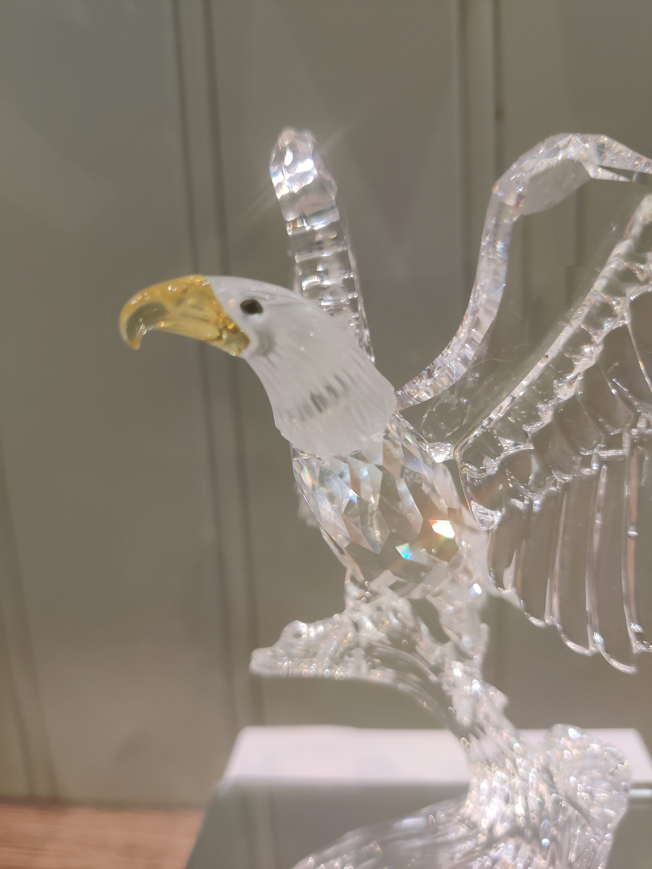 SWAROVSKI スワロフスキー クリスタル ハクトウワシ 置物 【公式通販】