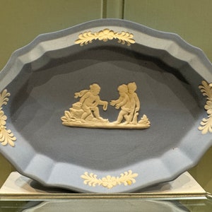 Wedgwood Jasperware small decorative dish - Vintage Jasperware - Marked