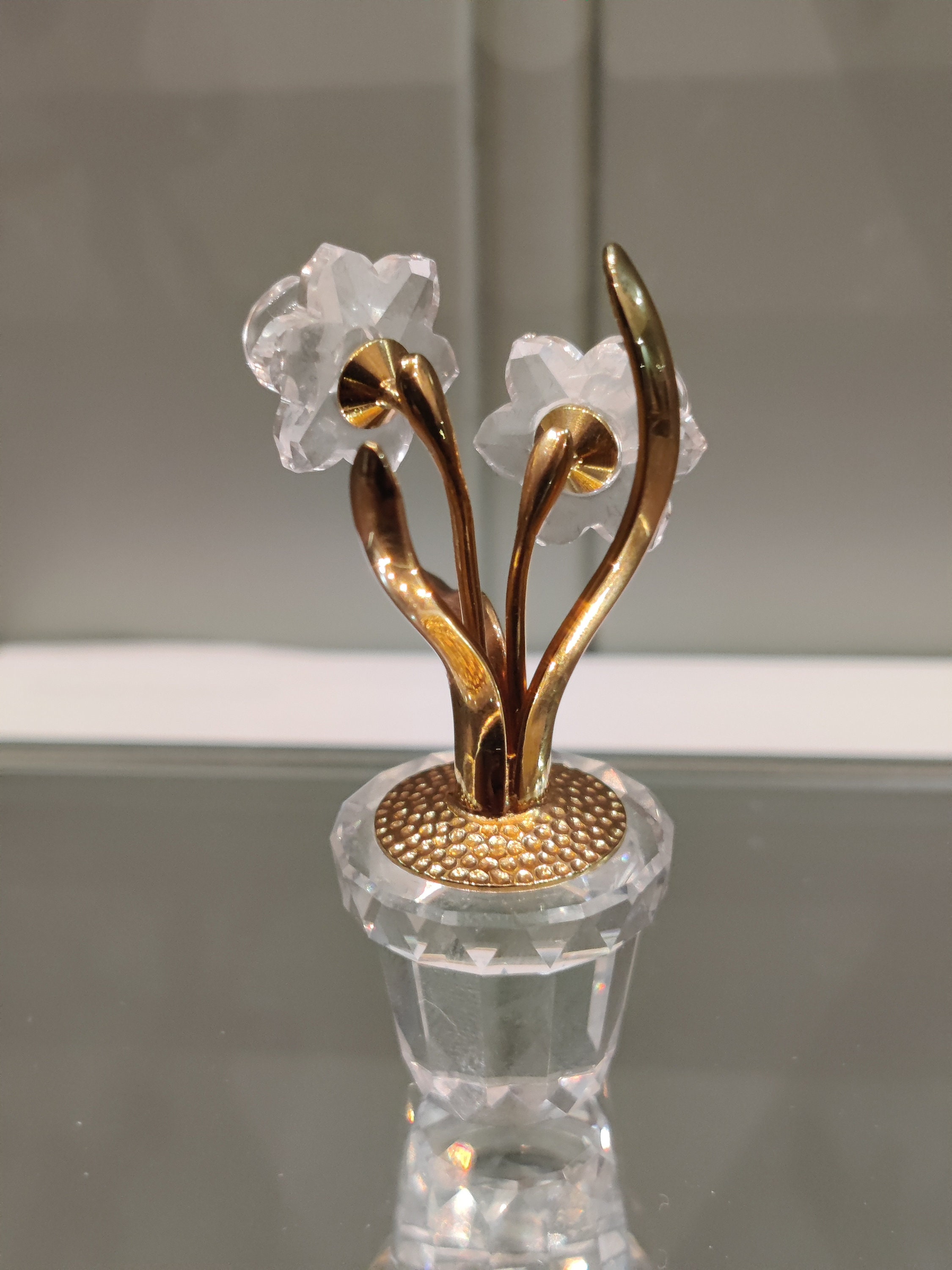 RARE Swarovski Crystal Figurine Swarovski Memories Narcissus Etsy