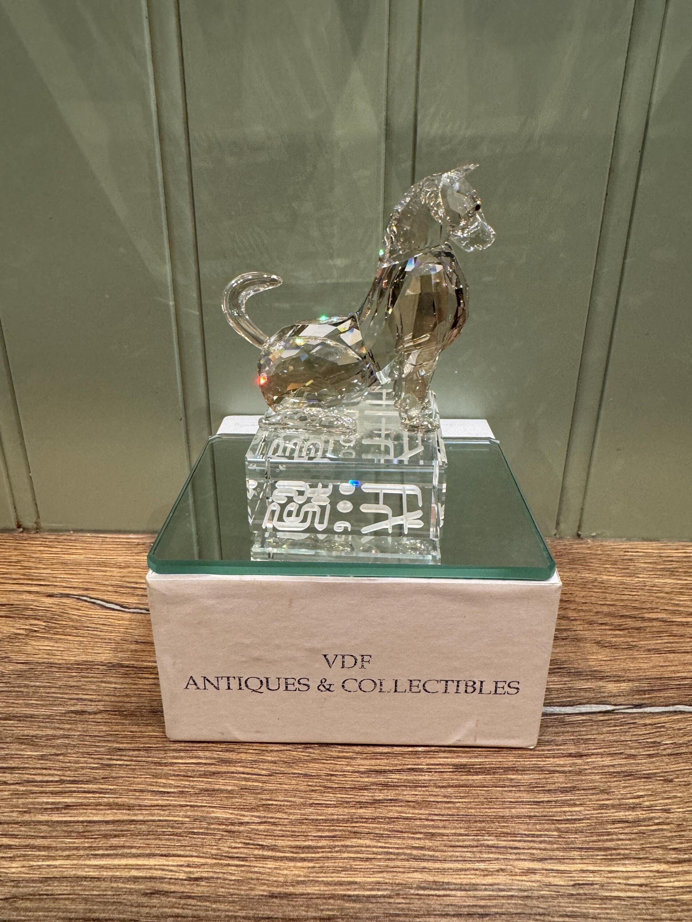 廃盤・希少 】SWAROVSKI「 Chinese Zodiac Dog 」